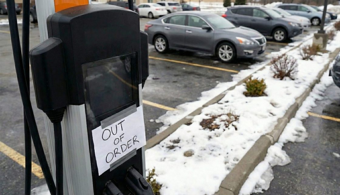 EV Charging Station Out of Order
