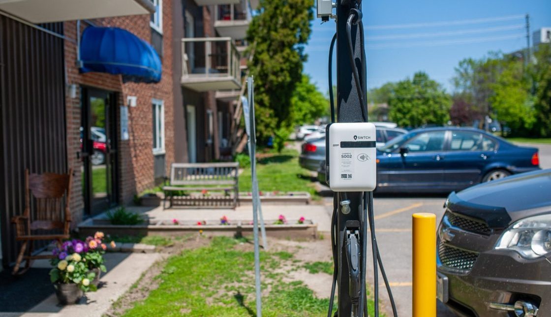 Apartment EV charging in Canada
